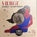 vierge2026, Philatélie 50, Pièce 5€ Collection Astro 2025, Monnaie de Paris