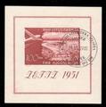 YOUBF4OBL - Philatélie 50 - Bloc de Yougoslavie N°4 oblitéré - 1951
