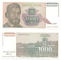 Yougoslavie - Pick 140a - Billet de collection de la banque nationale de Yougoslavie - Billetophilie