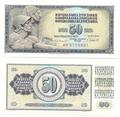 Yougoslavie - Pick 89b - Billet de collection de la banque nationale de Yougoslavie - Billetophilie