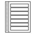 YT12927 - Philatélie 50 - matériel philatélique - recharges SUPRA Yvert et Tellier pour timbres de collection