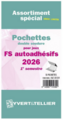 YT301239 - Philatelie 50 - Assortiment FS 1er semestre 2026 adhésifs - Jeux YVERT &amp; TELLIER