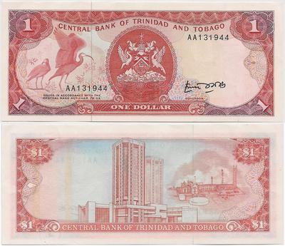 Trinité et Tobago - Pick 36a - Billet de collection de la Banque centrale de Trinité et Tobago - Billetophilie - Bank note