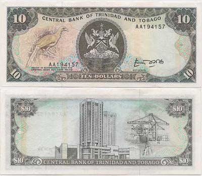Trinité et Tobago - Pick 38a - Billet de collection de la Banque centrale de Trinité et Tobago - Billetophilie