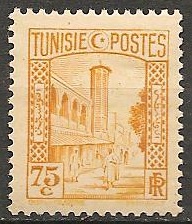 TUN172 - Philatelie - Timbre de Tunisie N° Yvert et Tellier 172 - Timbres de colonies françaises