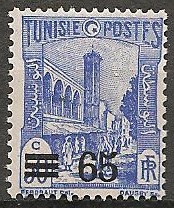 TUN183 - Philatelie - Timbre de Tunisie N° Yvert et Tellier 183 - Timbres de colonies françaises