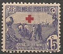 TUN49 - Philatelie - Timbre de Tunisie N° Yvert et Tellier 49 - Timbres de colonies françaises