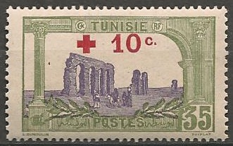 TUN53 - Philatelie - Timbre de Tunisie N° Yvert et Tellier 53 - Timbres de colonies françaises