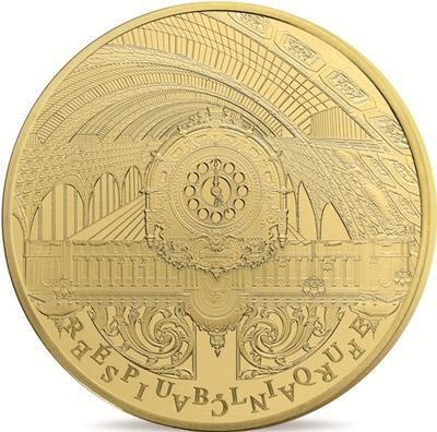 UNESCO 2016 or - Philatelie - pièce Monnaie de Paris - série UNESCO - Les Rives de la Seine
