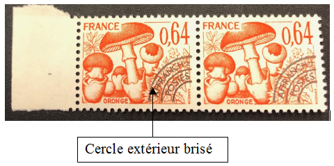 VAR PREO 158a - 2 - Philatelie - timbres Préoblitérés de France avec variété