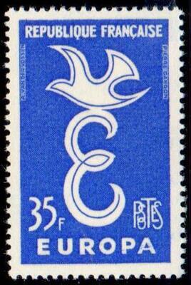VAR1174a, Philatélie 50, Timbre de France variété N°1174a