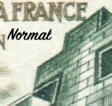 VAR1335a, Philatélie 50, Timbre de France variété Croix Brisée 1335a