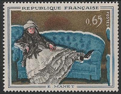 VAR1364 - Philatélie - Timbre de france n° Yvert et Tellier 1364 - Timbres de france variétés