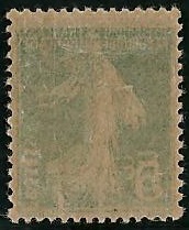 VAR137 - Philatélie - Timbre de france n° Yvert et Tellier Poste Aérienne 137 variété impression recto verso - Timbres de france variétés