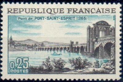 VAR1481b, Philatélie 50, Timbre de France N° 1481b avec variété sans la barque de gauche