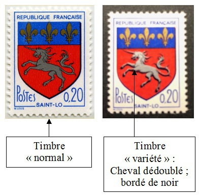 VAR1510n - 2 - Philatelie - timbre de France Variété