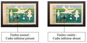 VAR2690b-2 - Philatelie - timbre de France de collection avec variété