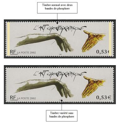 VAR3507a - Philatelie - Timbre de france n° Yvert et Tellier 3507a variété - Timbres de france variétés