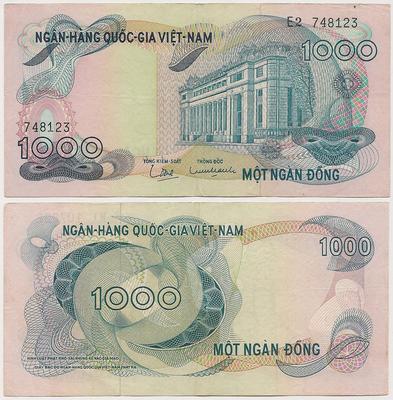 Vietnam du Sud - Pick 29a - Billet de collection de la banque nationale du Vietnam - Billetophilie.jpeg