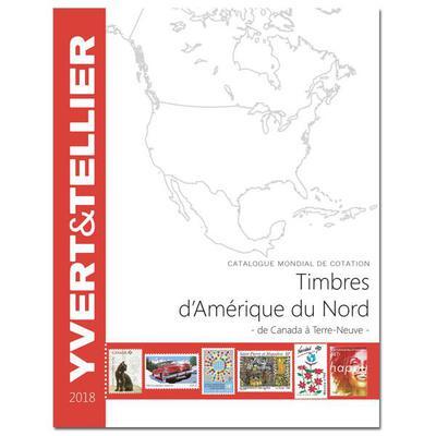YT132205 - Philatelie 50 - Catalogue des timbres d'Amérique du nord 2018