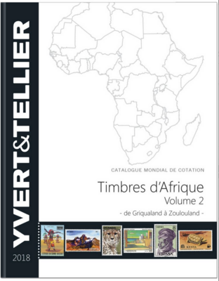 YT132364 - Philatelie 50 - Catalogue des timbres des pays d´Afrique Volume 2 - 2018, de Griqualand à Zoulouland