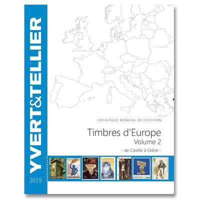 YT133225 - Philatelie 50 - catalogue Yvert et Tellier - cotation des timbres d'Europe