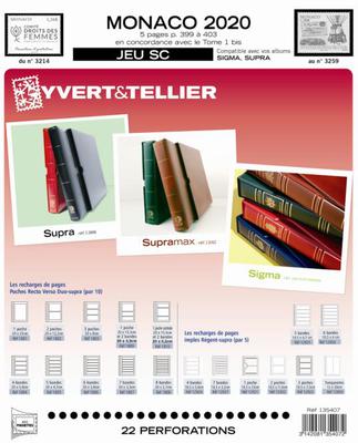 YT135407 - Philatelie - jeux compémentaires Yvert et Tellier- 2 ème semestre 2020 - timbres de France