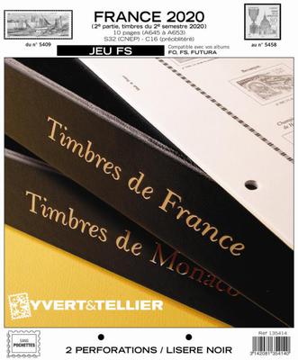 YT135414 - Philatelie - jeux compémentaires Yvert et Tellier- 2 ème semestre 2020 - timbres de France