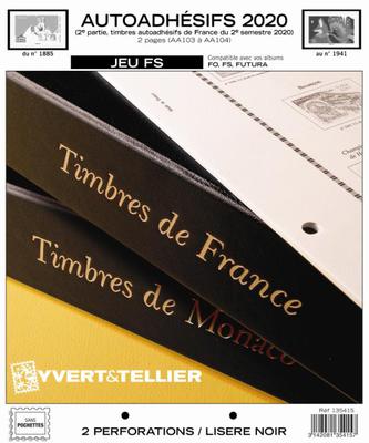 YT135415 - Philatelie - jeux compémentaires Yvert et Tellier- 2 ème semestre 2020 - timbres de France