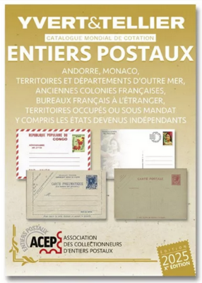 YT138436 - Philatelie 50 - Catalogue ENTIERS POSTAUX 2025