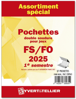YT138965 - Philatelie 50 - Assortiment FS/FO 1er semestre 2025 - Jeux YVERT &amp; TELLIER