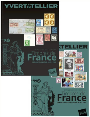 YT138992 - Philatelie 50 - Catalogue Yvert et Tellier TOME 1 2026 - cotation des timbres de France