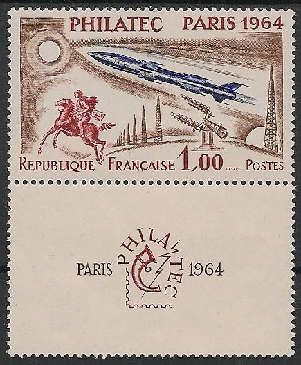YT1422 - Philatélie - Timbre de France n° Yvert et Tellier 1422 - Timbres de collection - timbres de France