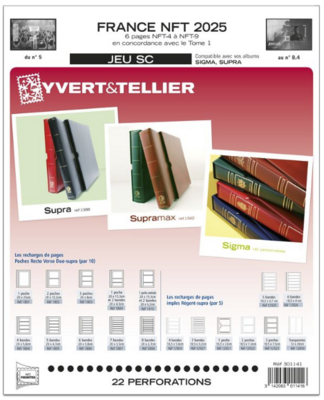 YT301141 - Philatelie 50 - jeu FRANCE NFT 2025 - Jeux YVERT &amp; TELLIER