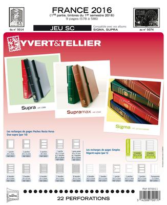 YT870011 - Philatelie - jeux complémentaires Yvert et Tellier - timbres de France