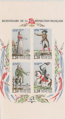 YT BC10a - Philatélie - Timbres de France - Timbre de collection Yvert et Tellier non dentelé bloc BC10a - Timbres non dentelés